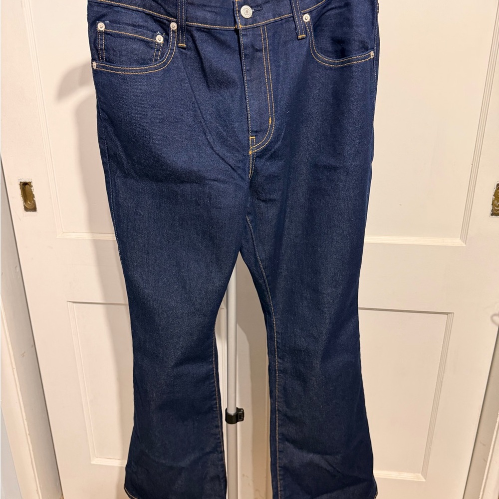 Levi's Dark Blue Flare Jeans